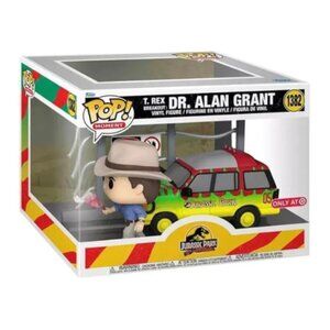 Funko POP! Moments : Jurassic Park 30th Anniversary T-Rex Breakout w. Dr Grant T